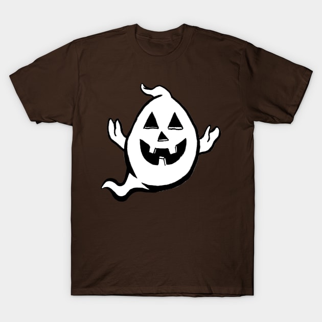 Ghost O'Lantern 3 T-Shirt by Philip A. Buck